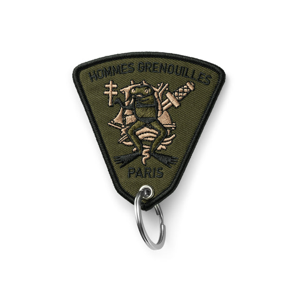 HGP Military Patch on a Key Ring