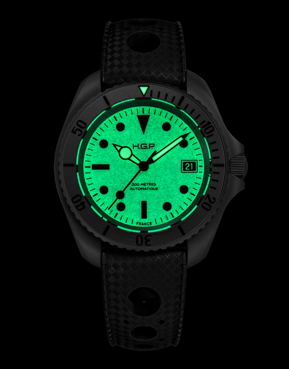 Night Diver 200M Automatic Full-Lume Diving Watch