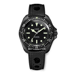 Montre de plongée Diver 200M Mecaquartz - PVD noir